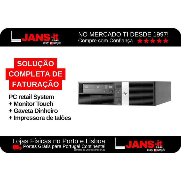 Solução Completa POS Profissional (eco) - i5 | 16GB | SSD 256GB | 14"