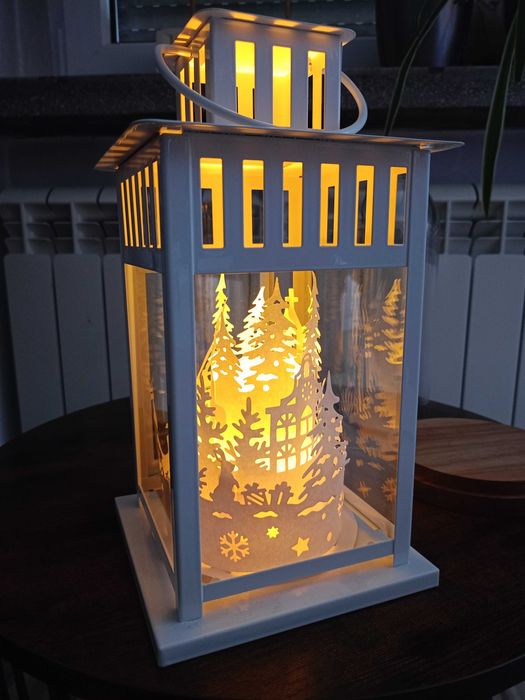 lampion świateczny