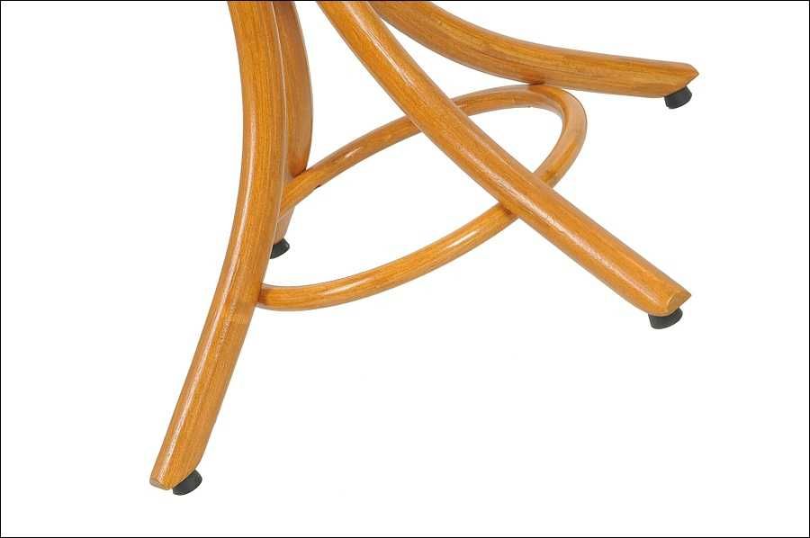 Wieszak stojący drewniany dąb jasny