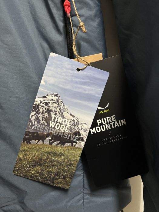 Kurtka Wspinaczkowa Ocieplana Salewa Tirol Wool Responsive 48 M