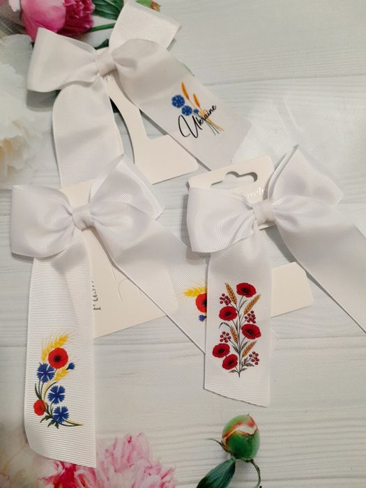 Святковіі банти,банти під вишиванку