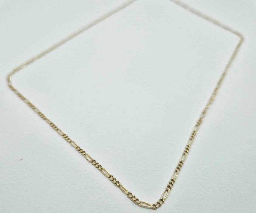 Łańcuszek złoty 3,50g, złoto 14KT, Komis Jasło Czackiego