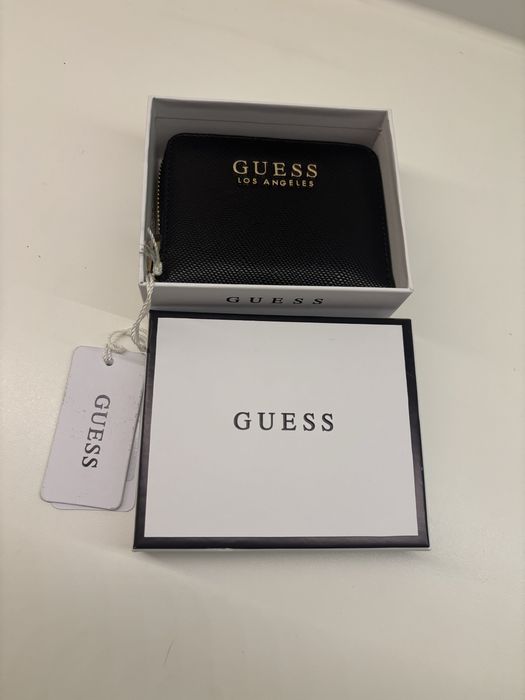 Portfel skórzany guess new 14/11 casual