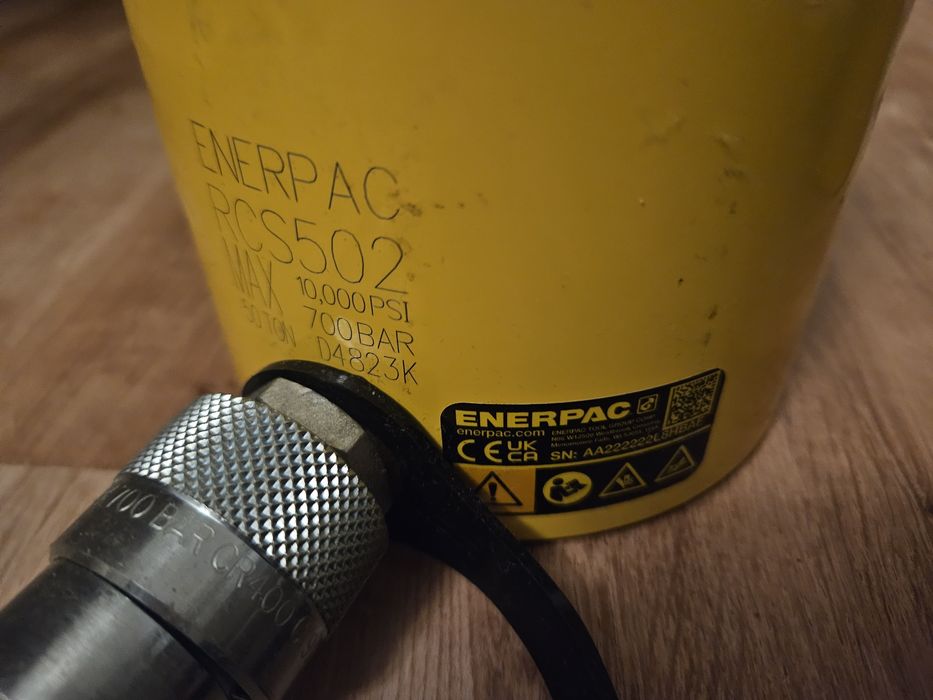 Siłownik hydrauliczny RCS 254 Enerpac nowy! RC 502 rcs 251, 252,  502