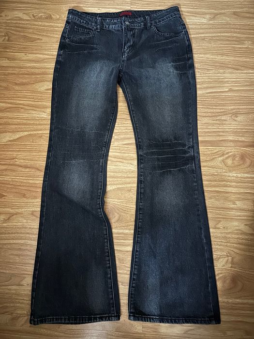 Джинси flared jeans jaded london клеш кльош джинсы opium baggy archive