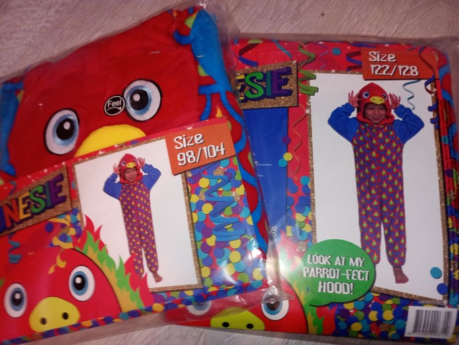Nowe onesie strój karnawałowy piżamka