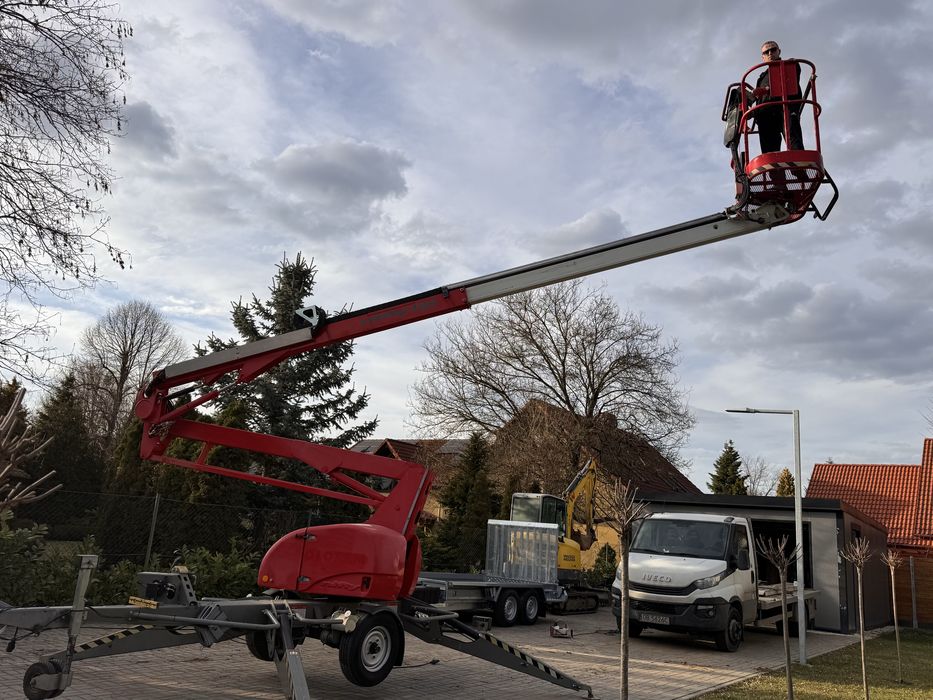 Podnośnik koszowy zwyżka wynajem bez operatora