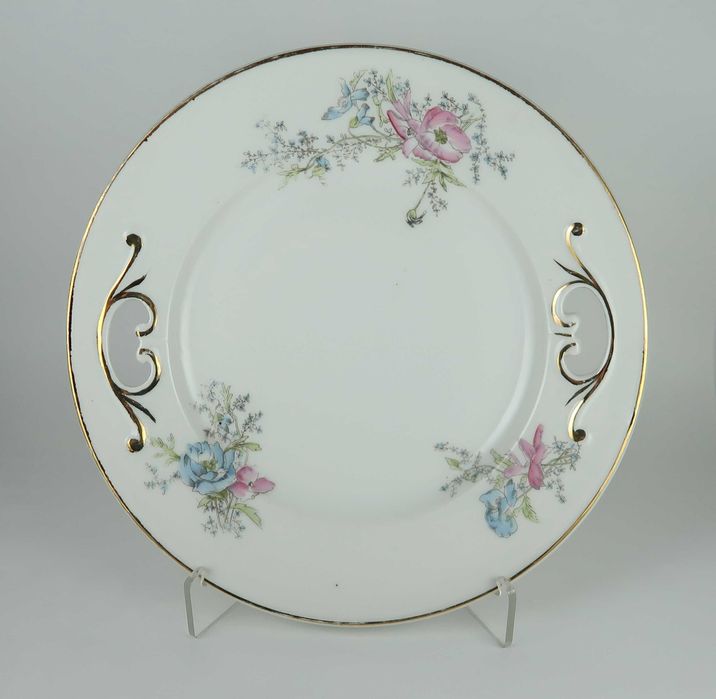 Par de pratos Vista Alegre Séc. XIX/XX - Boa Ventura dos Reis Filho