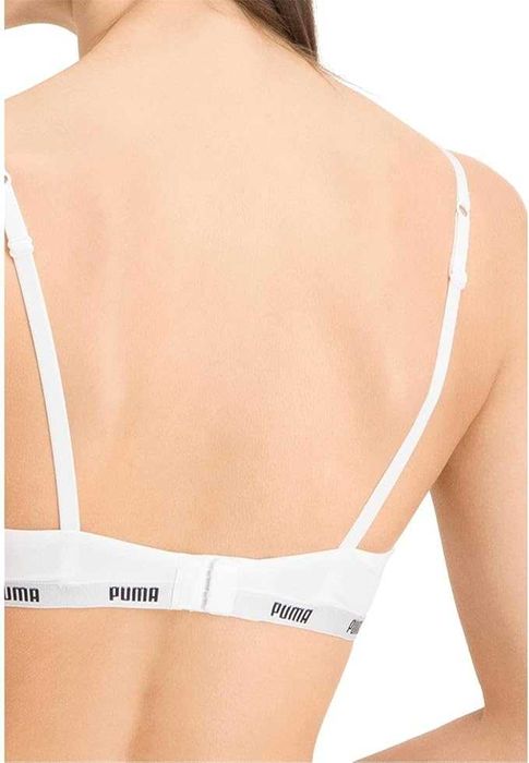 Damski Biustonosz PUMA Push Up 75D biały