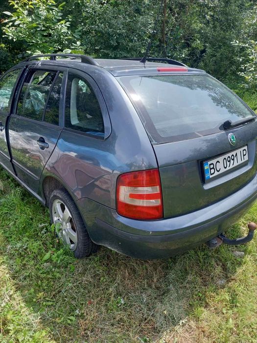 Фабія 1 2007 рік після ДТП на запчастини