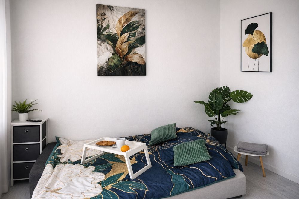 Mieszkanie na godziny, doby Żoliborz przy Arkadii, balkon