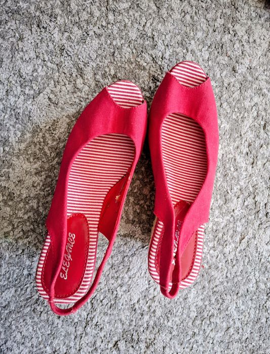 Sandały espadryle na koturnie r. 39