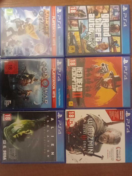 Gry na konsole ps4