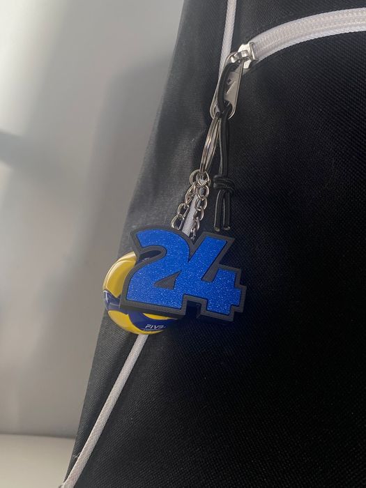 Brelok z numerem 0–99 | Dwukolorowy