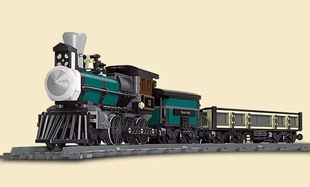 Конструктор Новый паровоз Lego 1в1 59001 поезд Лего 560 деталей