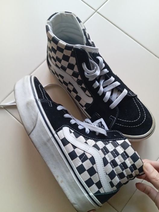 Vans feminino cano alto