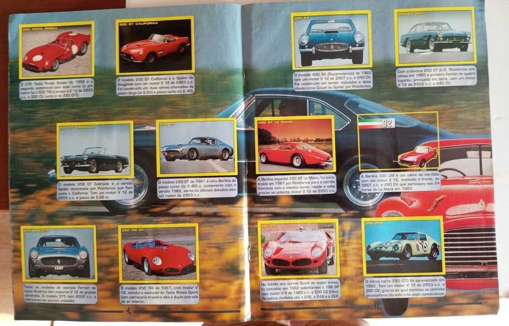 Ferrari official panini 1997