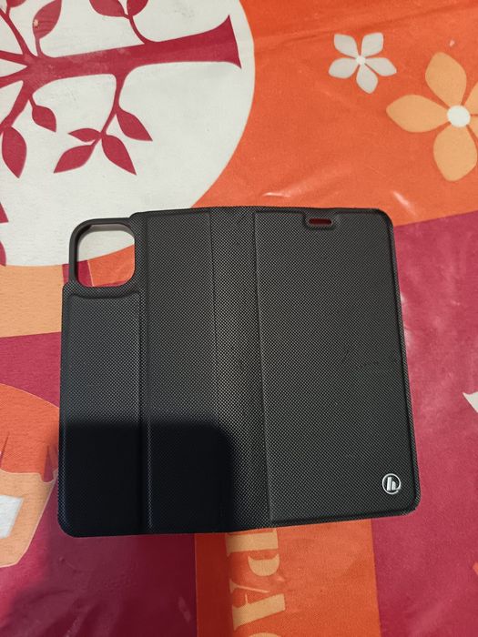 capa original Hama para iPhone 11, estilo carteira (flip cover)