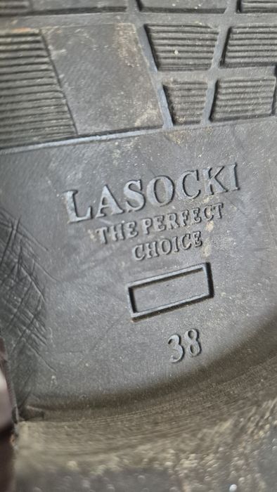 Buty skóra naturalna 38 Lasocki ocieplane