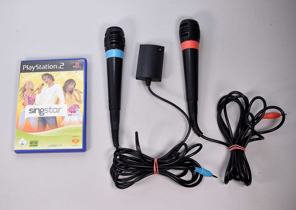 Zestaw Singstar Mikrofony + Gra