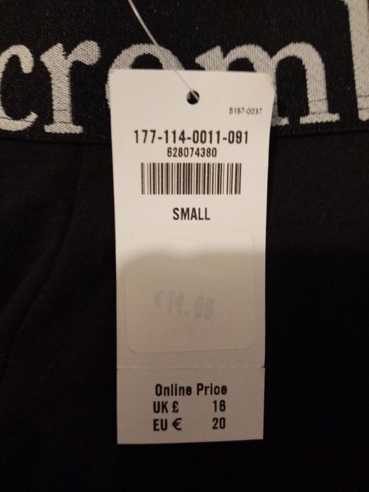 Boxer Abercrombie S 14/16 anos