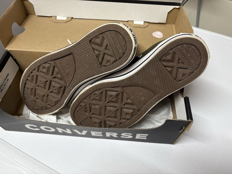 Sapatilhas All Star verde escuro tam 36