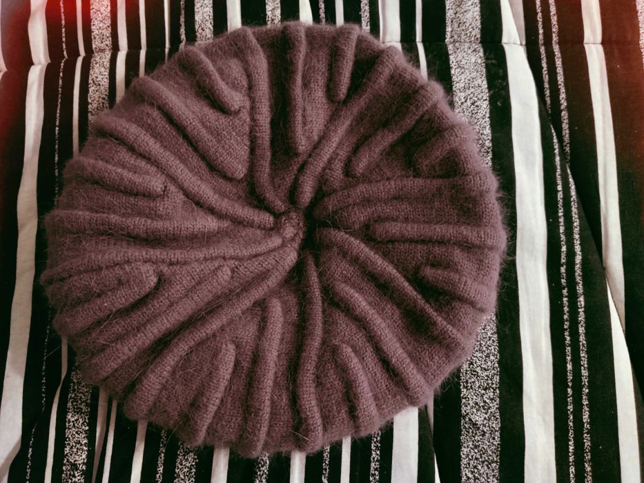 берет на подкладке 50% ангора