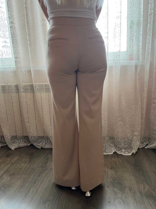 Теплые модные брюки