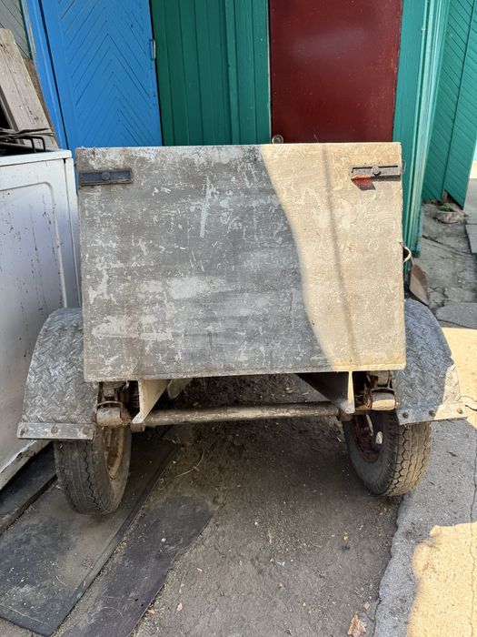 Продам алюмінієву тачку-причіп — не ржавіє!