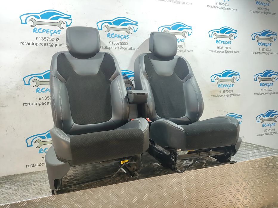 Conjunto Bancos Originais Frontais Frente Renault Clio IV 4 Pele