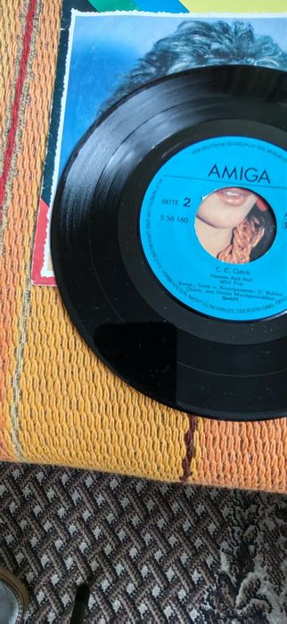 C.C.Catch-Amiga Quartet, 7"singiel winylowy