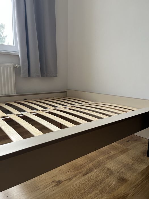 Łóżko 140x200 cm od stolarza na wzór modelu IKEA MALM - beż jasny