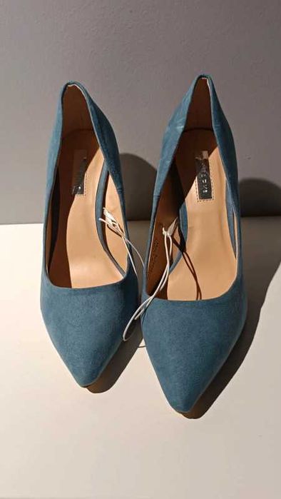 Niebieskie szpilki 37, primark atmosphere