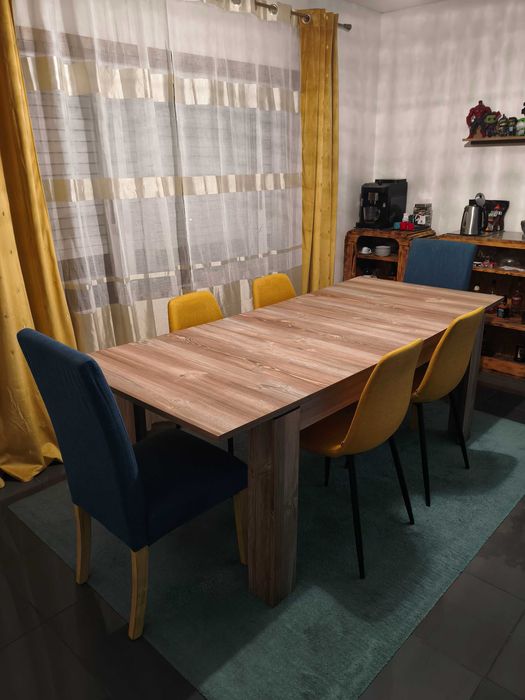 Mesa extensível sala jantar