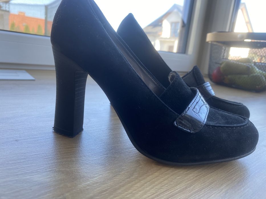 Buty na słupku Lasocki czarne r 35
