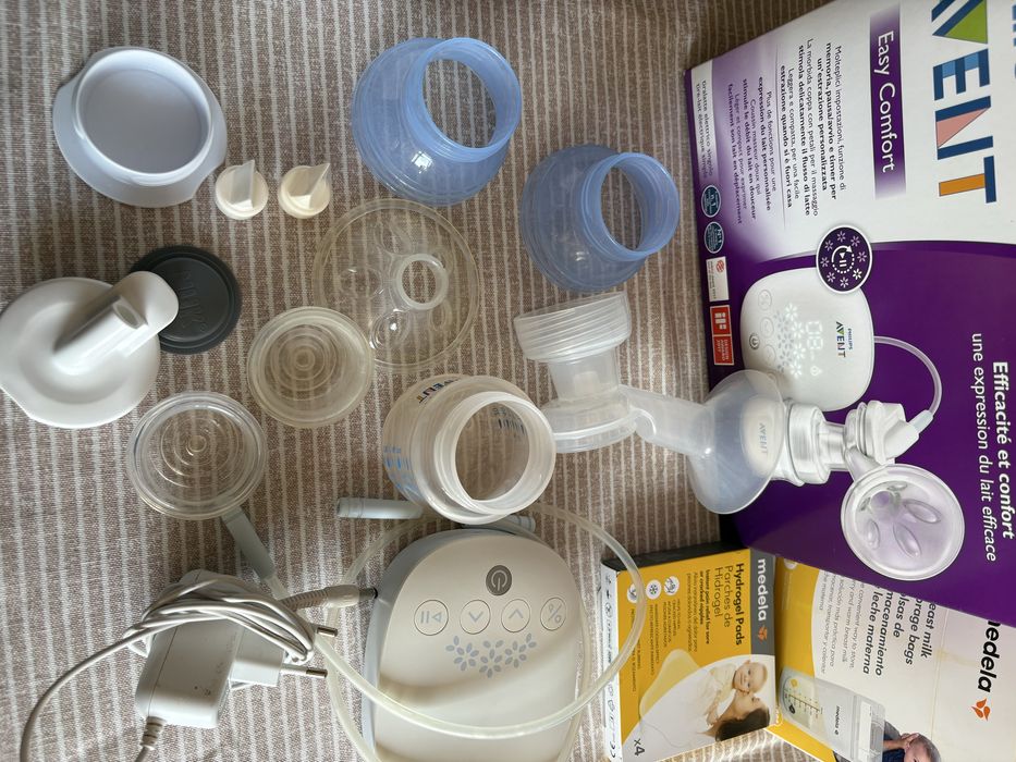 Bomba Leite Elétrica Philips Avent Easy Comfort – Completa + sacos