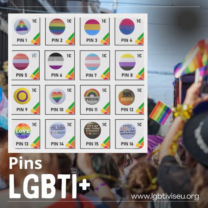 Bandeiras LGBTI+ novas (Bi, Les, Pan, NB, Trans, Poli, Bear) + Diverso