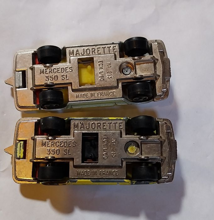 Duas miniaturas antigas Majorette