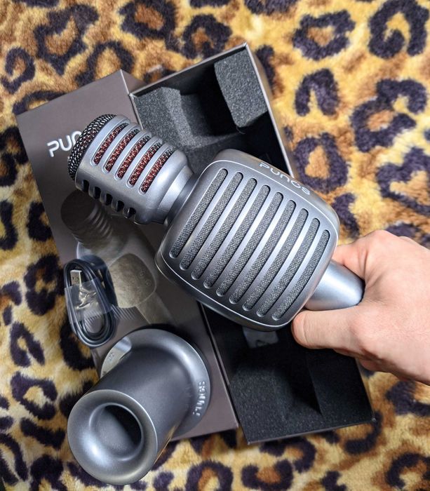 Новый! Punos KG6 pro - беспроводной караоке микрофон. 40W, 2600mAh.