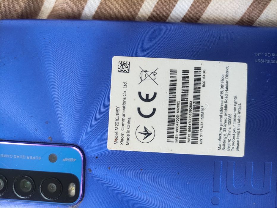 Xiaomi Redmi 9T  64GB - funciona