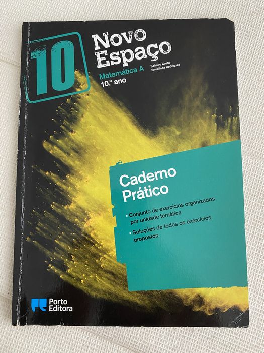 Novo Espaço Cadernos Prático e de Autoavaliação - Matemática A 10° ano
