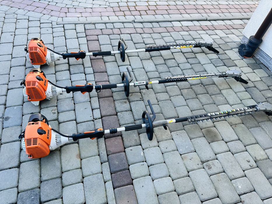 Nożyce na wysiegniku Stihl KM 100 KM 130