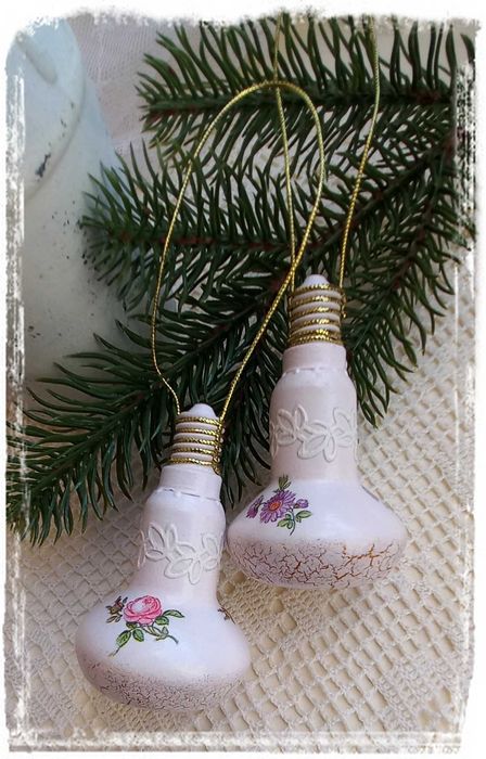 Ексклюзивні новорічні ялинкові іграшки ручної роботи.