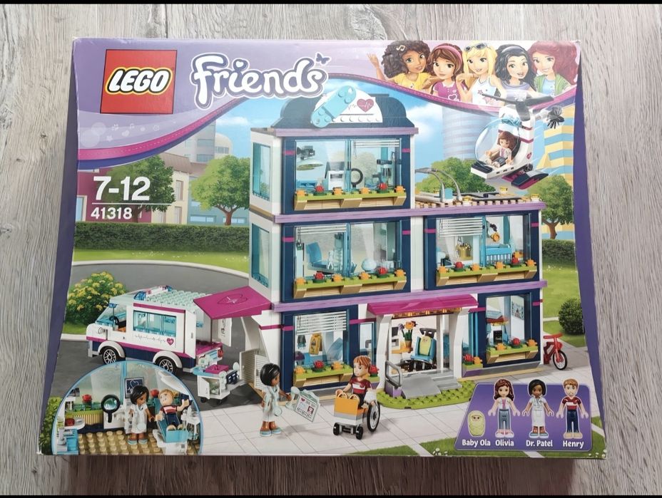 LEGO friends oryginalne 41318 Szpital w Heartlake