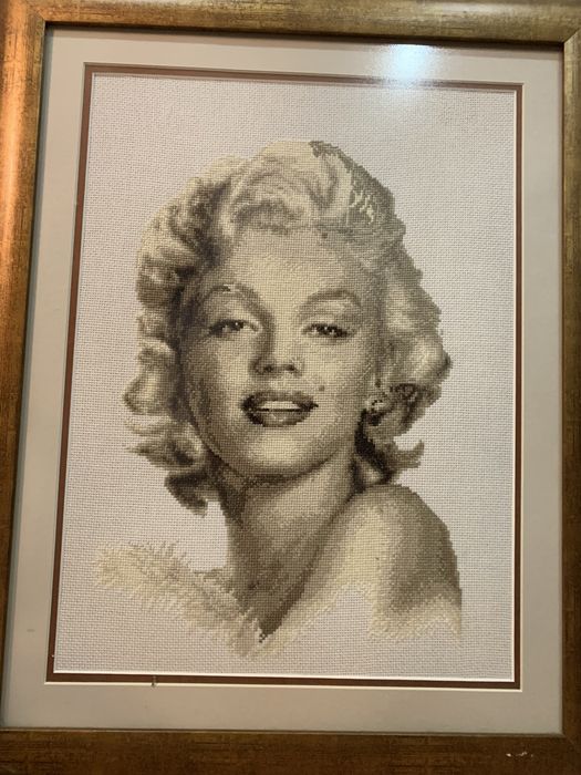 Marilyn Monroe .Картина Хрестиком