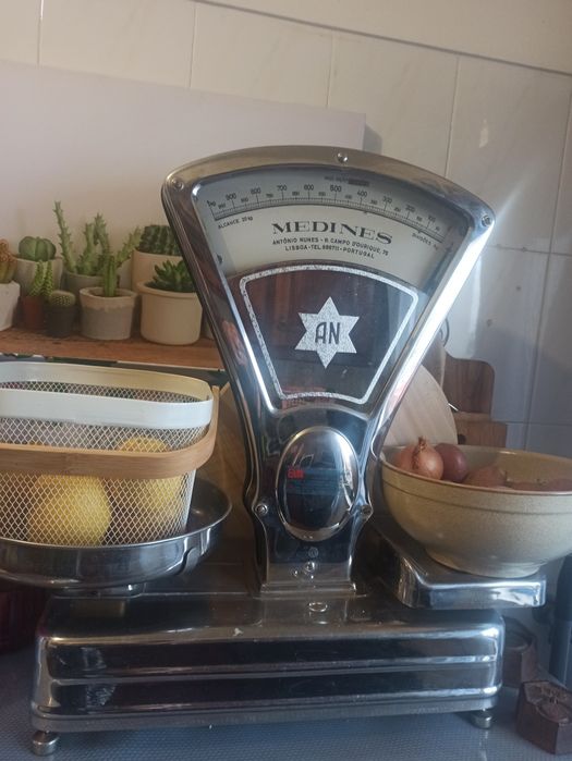 Antiga balança de mercearia