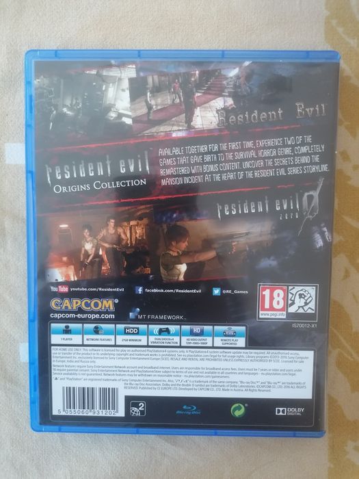 Resident evil Origins collection - ps4