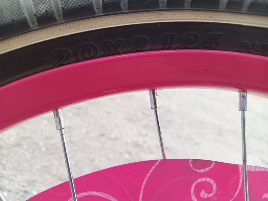 Дитячий велосипед для дівчинки