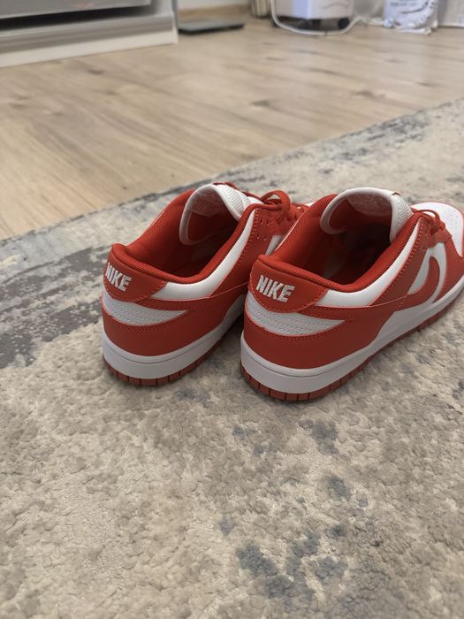 Nike dunk red/white