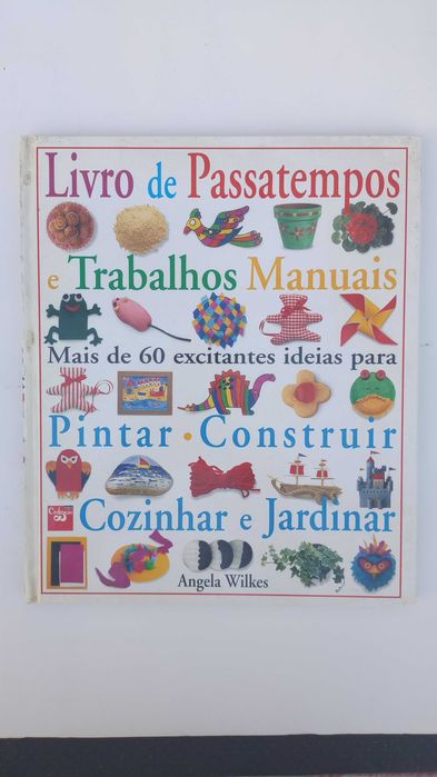 Livro de passatempos e trabalhos manuais